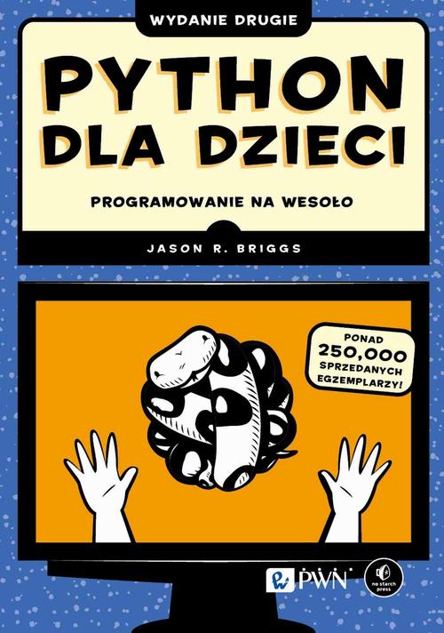 Python dla dzieci — okładka e-booka