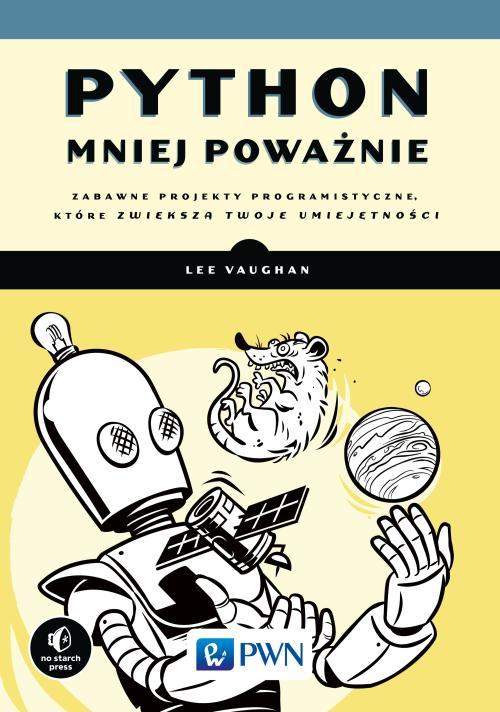 Python mniej poważnie — okładka e-booka