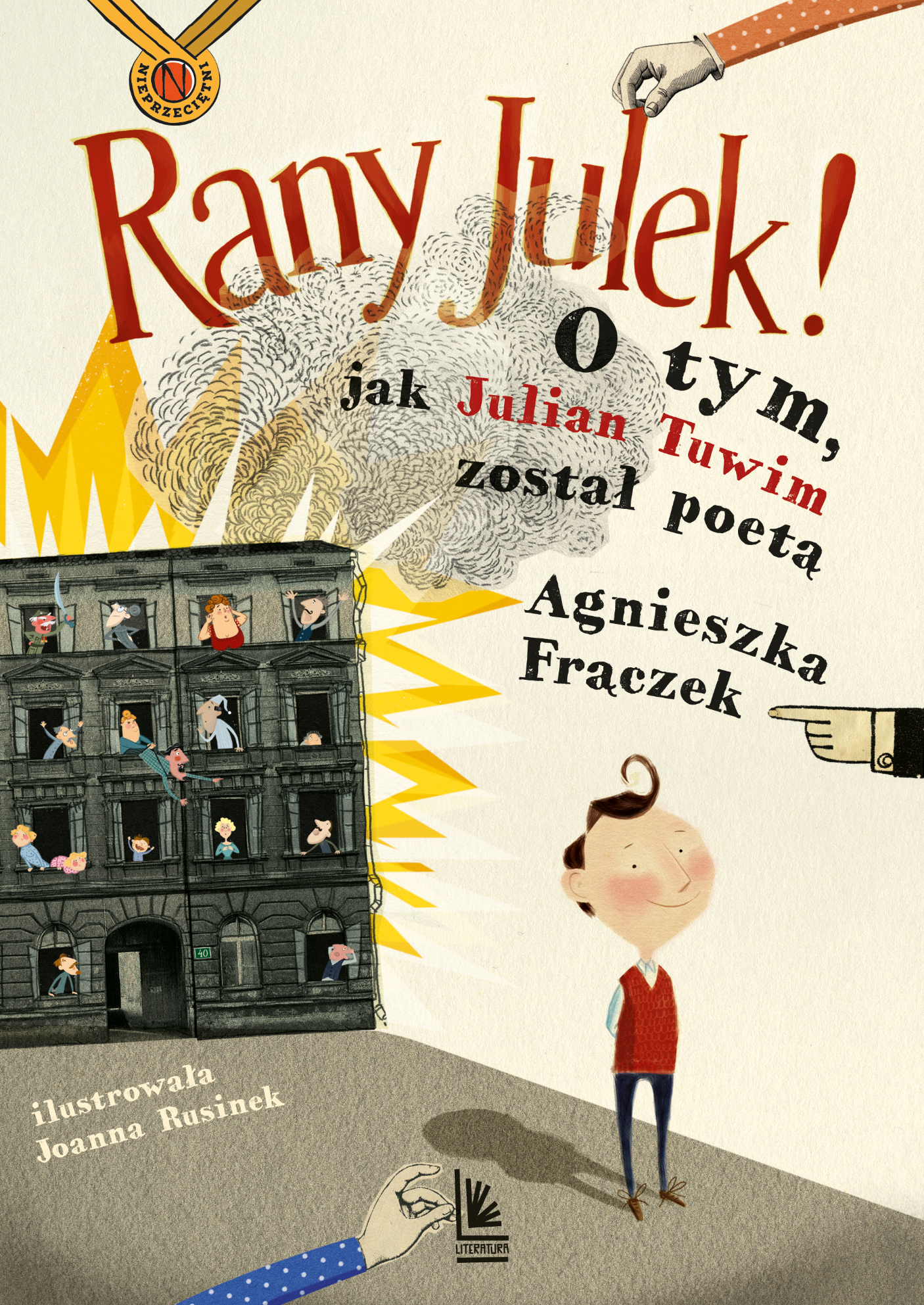 Tytuł: RANY JULEK! O tym, jak Julian Tuwim został poetą
Autor: Agnieszka Frączek
Wydawnictwo: Literatura
Formaty: EPUB, MOBI