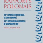 Rapports Polonais. XXe Congrès International de Droit Comparé — okładka e-booka