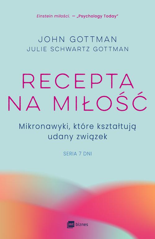 Tytuł: Recepta na miłość
Autor: John Gottman, Julie Schwartz Gottman
Wydawnictwo: MT Biznes
Formaty: EPUB, MOBI
