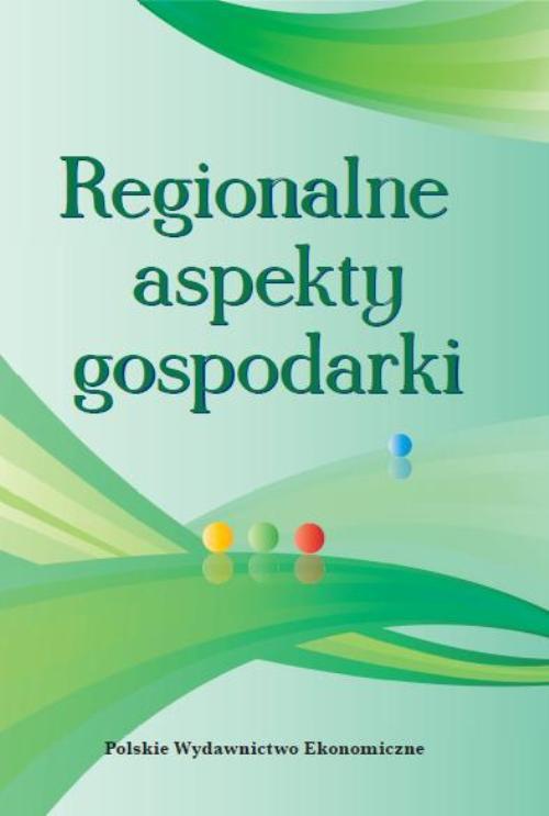 Regionalne aspekty gospodarki — okładka e-booka