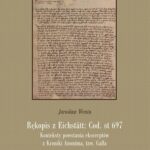Rękopis z Eichstätt: Cod. st 697 — okładka e-booka