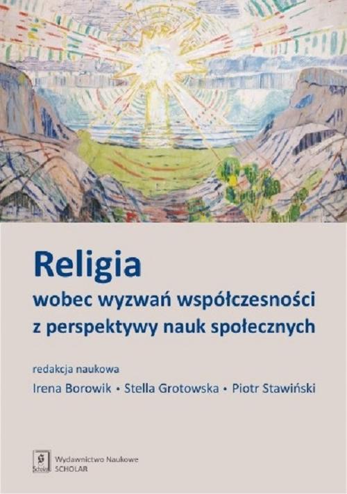 Religia wobec wyzwań współczesności z perspektywy nauk społecznych — okładka e-booka