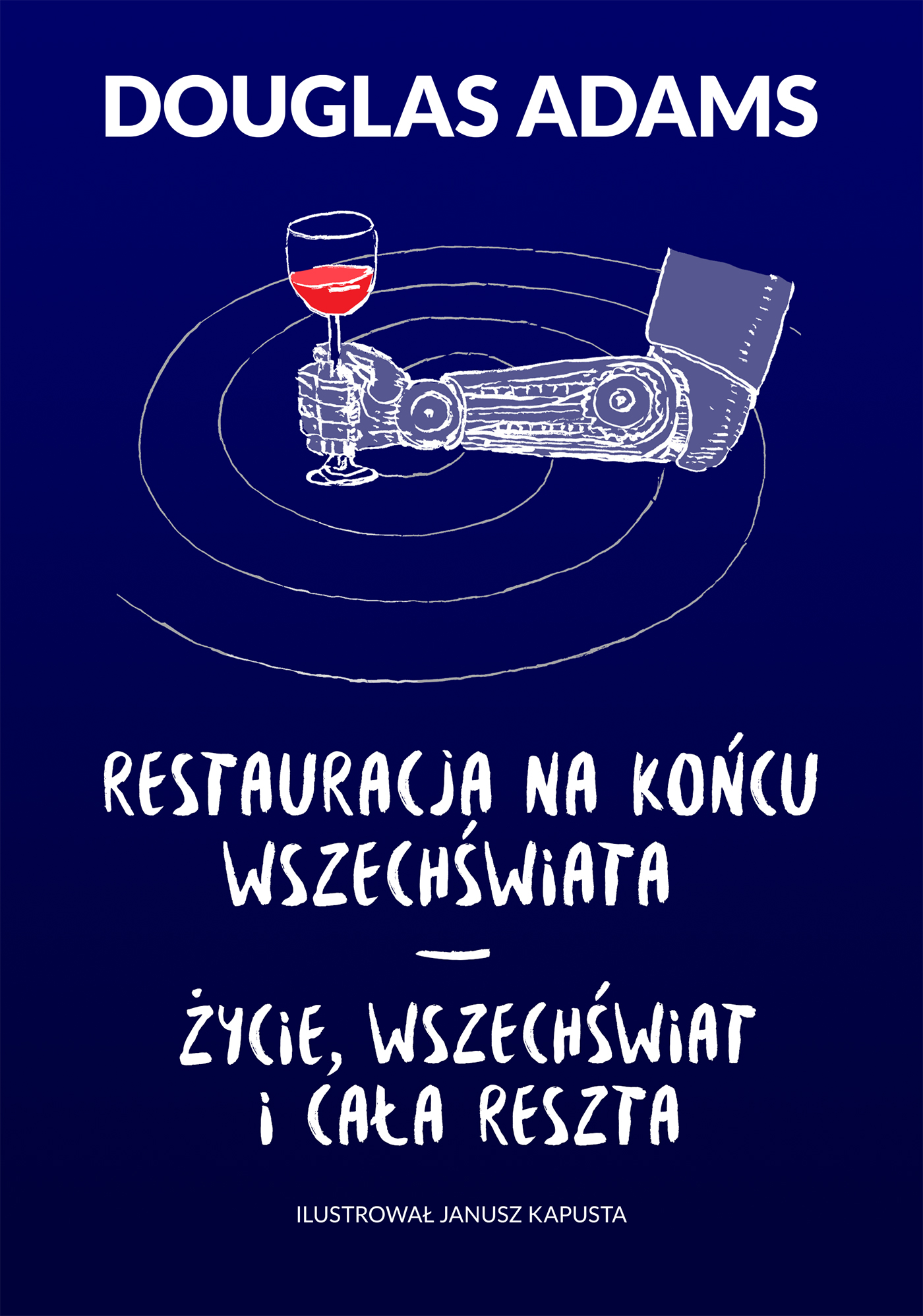 Tytuł: Restauracja na końcu wszechświata. Życie, wszechświat i cała reszta
Autor: Douglas Adams
Wydawnictwo: Zysk i S-ka
Formaty: EPUB, MOBI