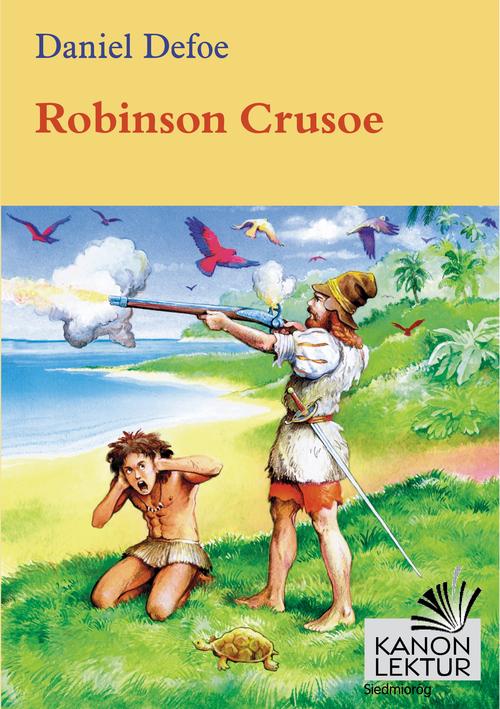 Robinson Crusoe — okładka e-booka