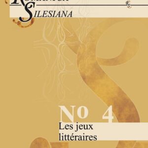 Tytuł: Romanica Silesiana. No 4: Les jeux littéraires
Autor: 
Wydawnictwo: Wydawnictwo Uniwersytetu Śląskiego
Formaty: PDF