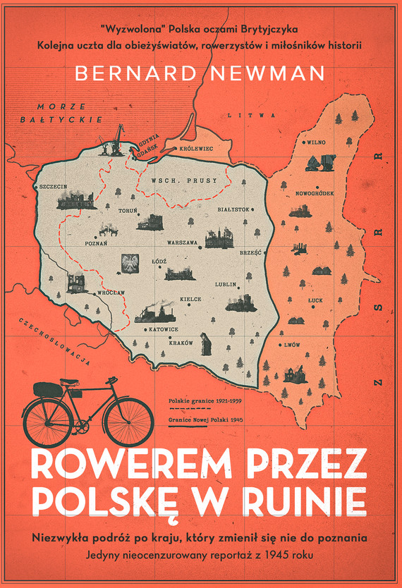 Rowerem przez Polskę w ruinie — okładka e-booka