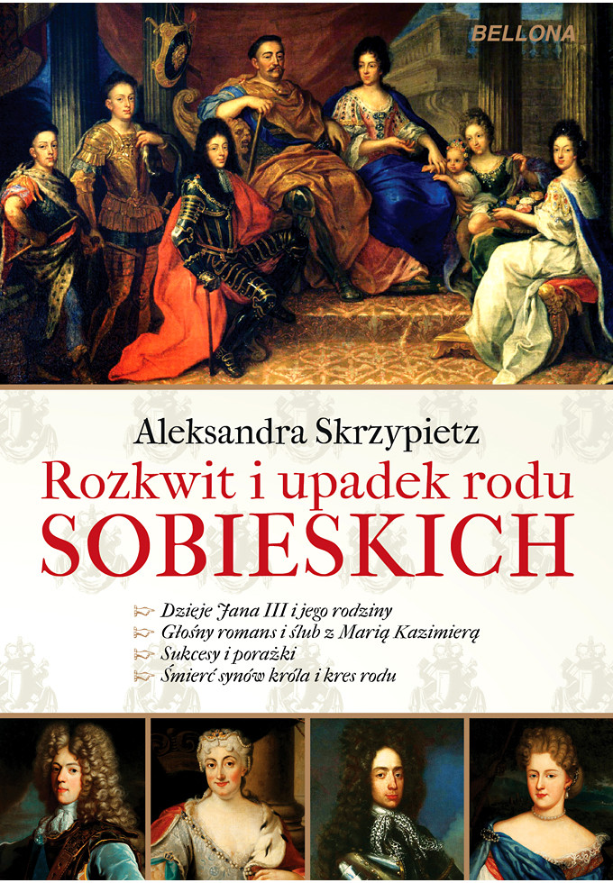 Rozkwit i upadek rodu Sobieskich — okładka e-booka