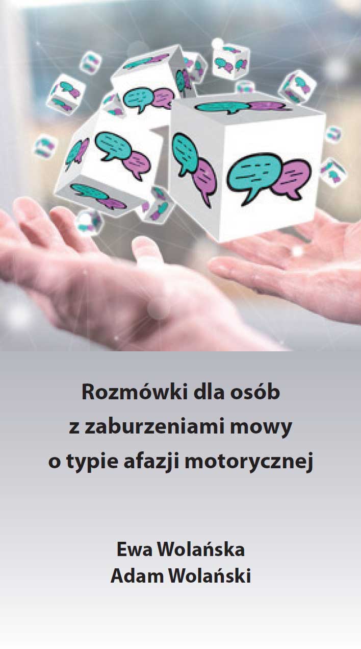 Rozmówki dla osób z zaburzeniami mowy o typie afazji motorycznej — okładka e-booka