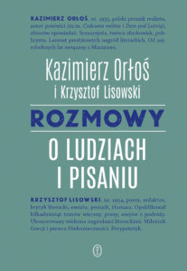 Rozmowy o ludziach i pisaniu — okładka e-booka