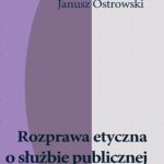 Rozprawa etyczna o służbie publicznej — okładka e-booka