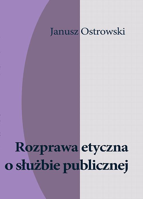 Rozprawa etyczna o służbie publicznej — okładka e-booka