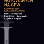 Ryzyko akcji notowanych na GPW — okładka e-booka