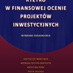 Ryzyko w finansowej ocenie projektów inwestycyjnych. Wybrane zagadnienia — okładka e-booka