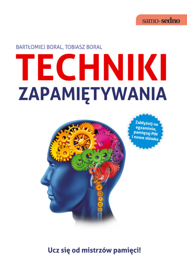 Samo Sedno - Techniki zapamiętywania — okładka