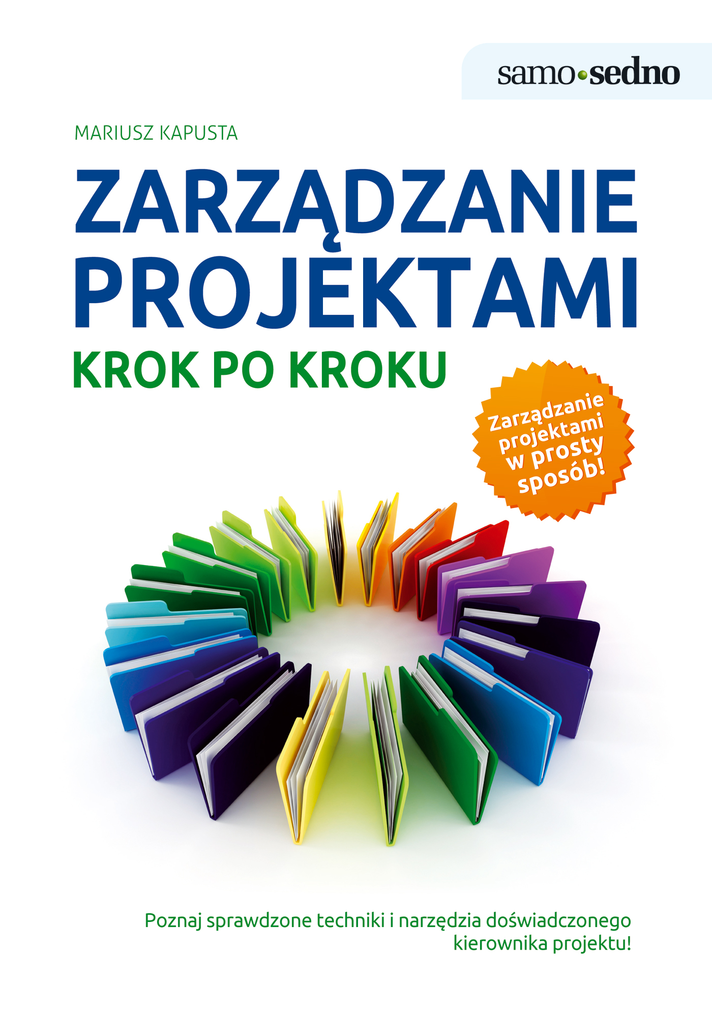 Samo Sedno - Zarządzanie projektami krok po kroku — okładka e-booka