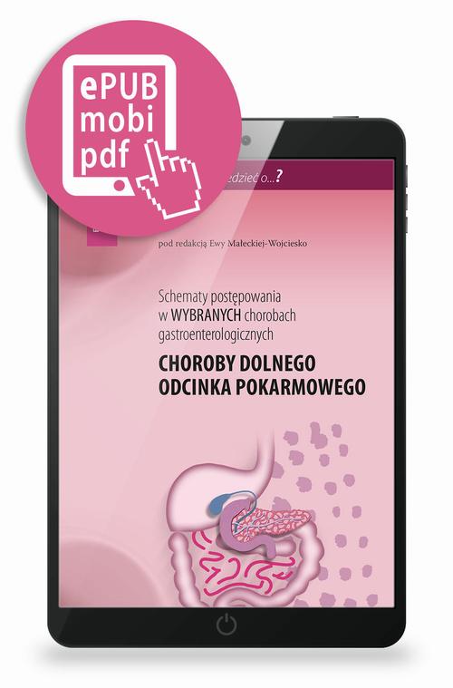 Tytuł: Schematy postępowania w wybranych chorobach gastroenterologicznych
Autor: Ewa Małecka-Wojciesko
Wydawnictwo: Medical Education
Formaty: EPUB, MOBI, PDF