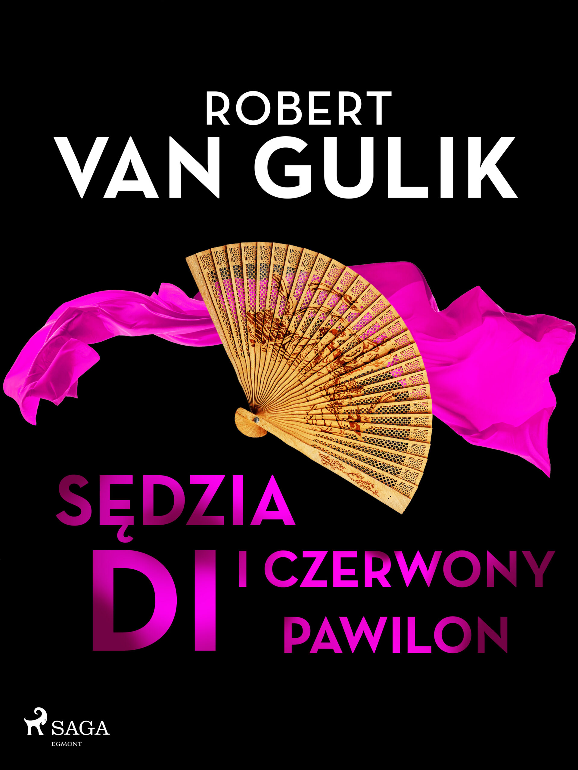Sędzia Di i czerwony pawilon — okładka e-booka
