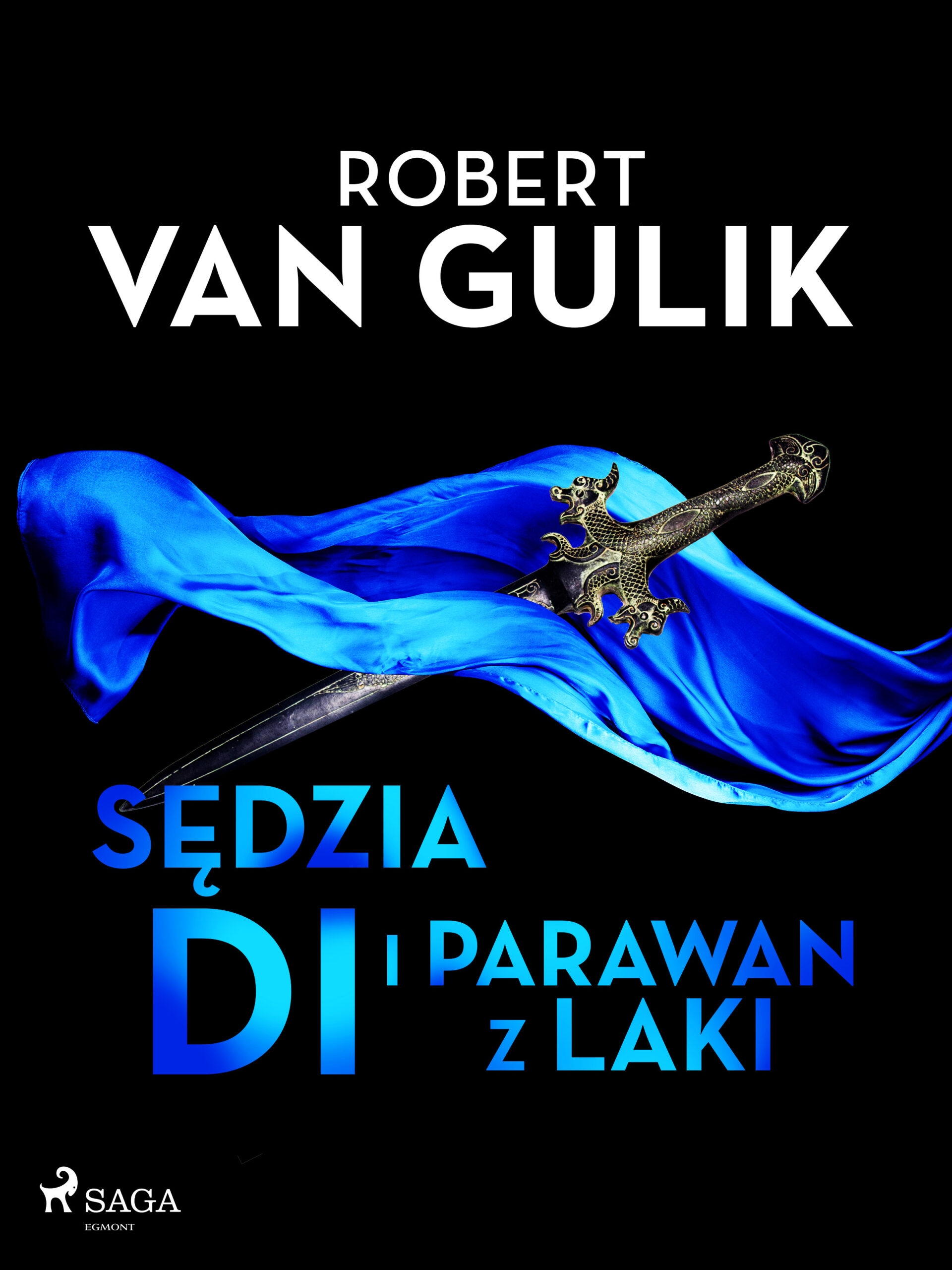 Sędzia Di i parawan z laki — okładka e-booka