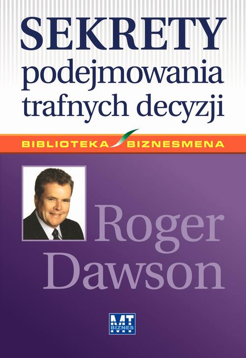 Sekrety podejmowania trafnych decyzji — okładka e-booka