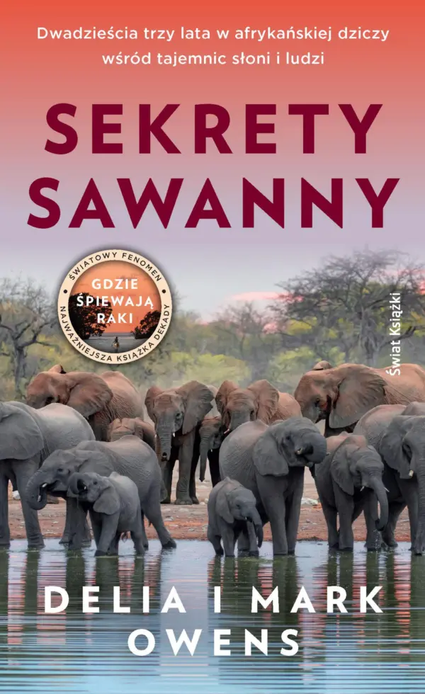 Sekrety sawanny — okładka