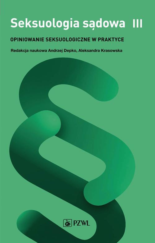 Seksuologia sądowa Tom 3 — okładka e-booka