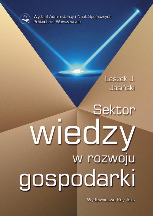 Sektor wiedzy w rozwoju gospodarki — okładka e-booka