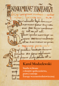 Selected Studies on the History of Society, Law and Systems of Early Medieval Europe — okładka e-booka