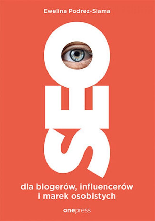 SEO dla blogerów, influencerów i marek osobistych — okładka e-booka