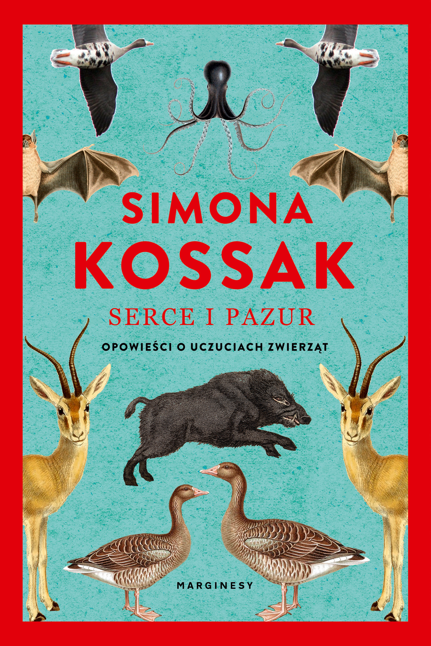 Serce i pazur. Opowieści o uczuciach zwierząt — okładka