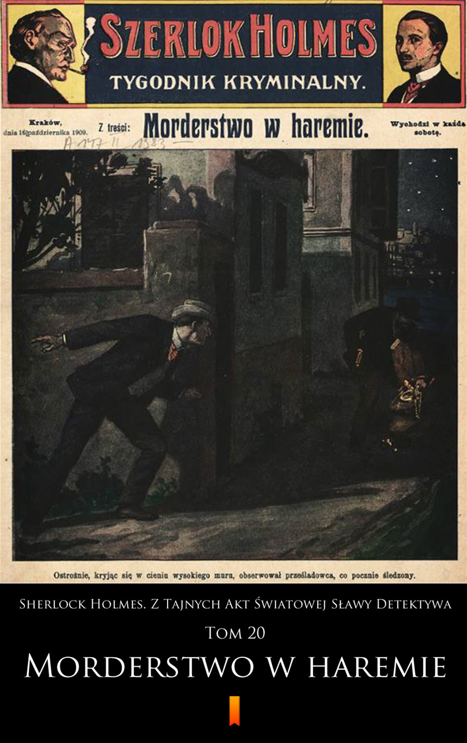 Sherlock Holmes. Z Tajnych Akt Światowej Sławy Detektywa (Tom 20). Sherlock Holmes. Z Tajnych Akt Światowej Sławy Detektywa. Tom 20: Morderstwo w haremie — okładka e-booka