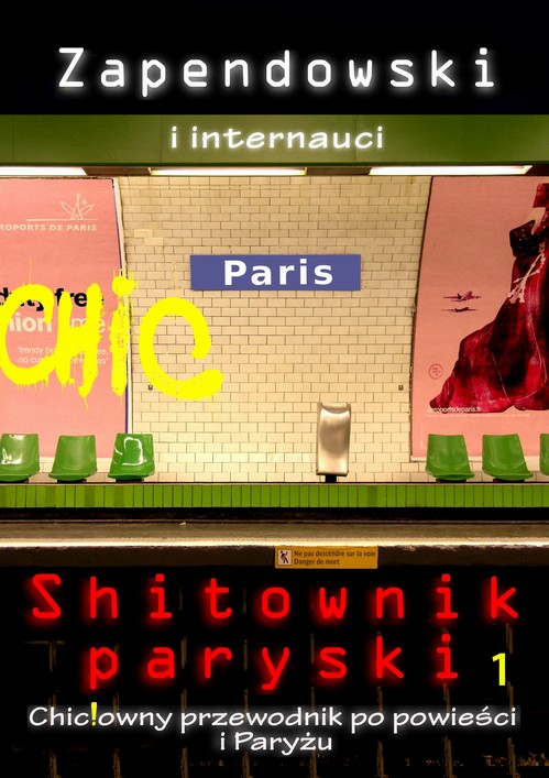 Shitownik paryski — okładka e-booka