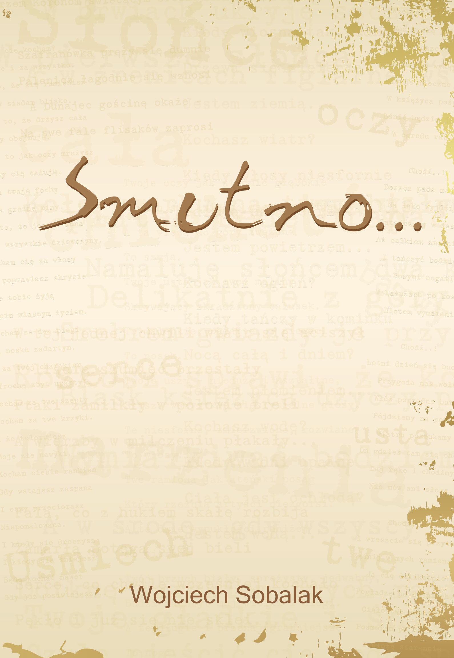 Smutno... — okładka e-booka
