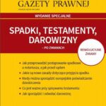 Spadki, testamenty, darowizny po zmianach — okładka e-booka