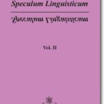 Speculum Linguisticum Vol. 2 — okładka e-booka