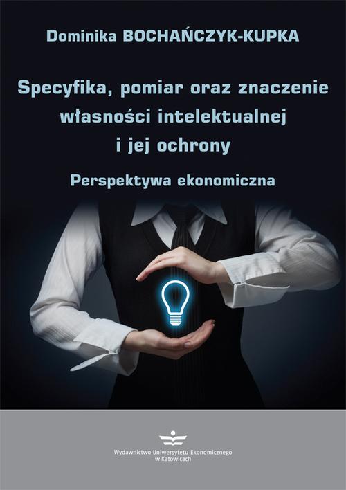 Tytuł: Specyfika, pomiar oraz znaczenie własności intelektualnej i jej ochrony
Autor: Dominika Bochańczyk-Kupka
Wydawnictwo: Wydawnictwo Uniwersytetu Ekonomicznego w Katowicach
Formaty: PDF