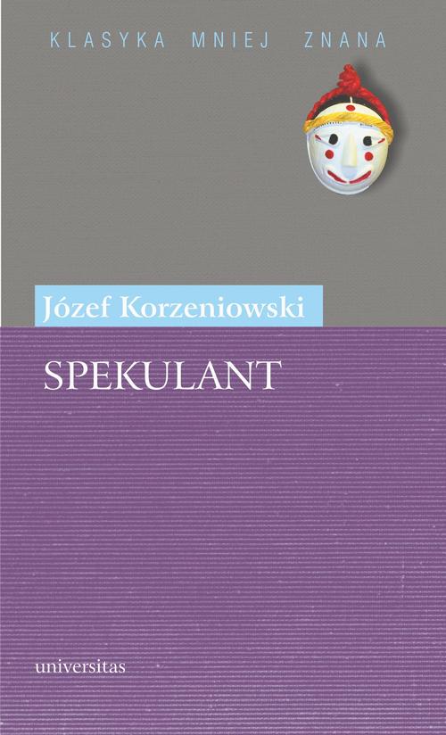 Spekulant — okładka e-booka