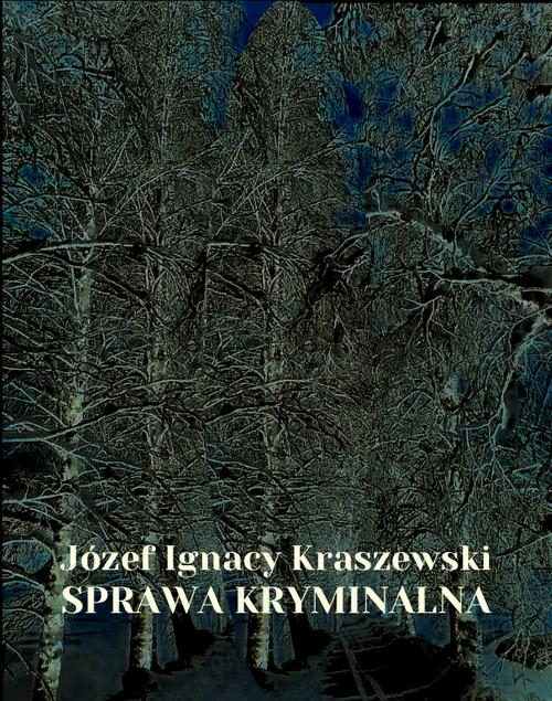 Tytuł: Sprawa kryminalna
Autor: Józef Ignacy Kraszewski
Wydawnictwo: Armoryka
Formaty: EPUB, MOBI