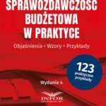 Sprawozdawczość budżetowa w praktyce — okładka e-booka