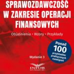 Sprawozdawczość w zakresie operacji finansowych — okładka e-booka