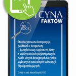 Tytuł: Standaryzowana kompozycja polifenoli z bergamoty – kompleksowy suplement diety o właściwościach plejotropowych na tle innych dostępnych na rynku wybranych naturalnych substancji hipolipemizujących [Medycyna Faktów 1/2021]
Autor: Marcin Barylski
Wydawnictwo: Medical Education
Formaty: PDF