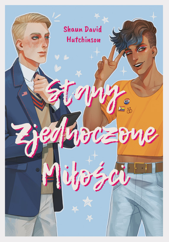 Tytuł: Stany Zjednoczone Miłości
Autor: Shaun David Hutchinson
Wydawnictwo: Znak
Formaty: EPUB, MOBI