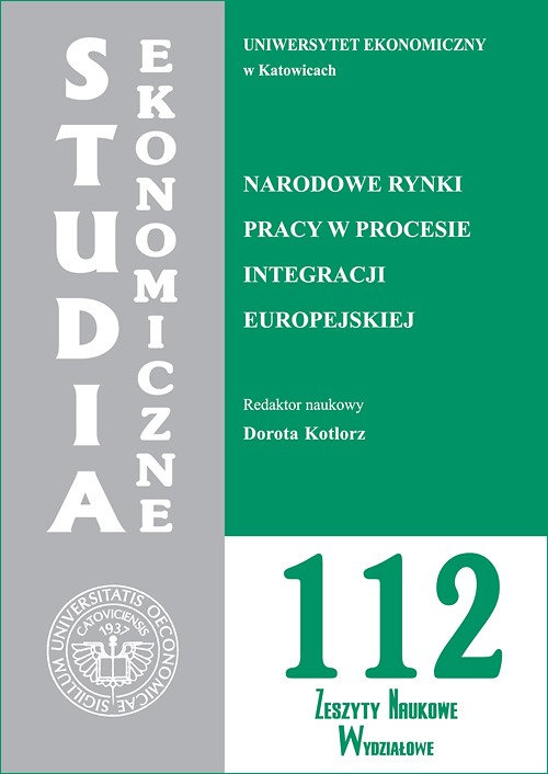 Tytuł: Studia Ekonomiczne. Narodowe rynki pracy w procesie integracji europejskiej. SE 112
Autor:
Wydawnictwo: Wydawnictwo Uniwersytetu Ekonomicznego w Katowicach
Formaty: PDF