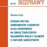 Tytuł: Studium wpływu komponentów tlenowych oleju napędowego na emisję toksycznych składników spalin z silników o zapłonie samoczynnym
Autor: Mirosław Kozak
Wydawnictwo: Wydawnictwo Politechniki Poznańskiej
Formaty: PDF