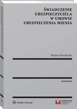 Świadczenie ubezpieczyciela w umowie ubezpieczenia mienia — okładka e-booka