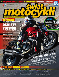 Świat Motocykli 12/2015. Numer 1 wśród Czasopism Motocyklowych — okładka e-booka