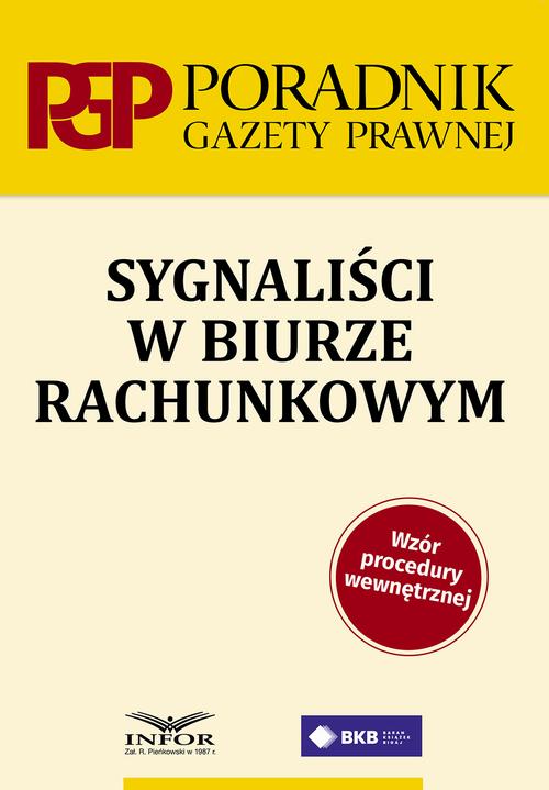 Sygnaliści w biurze rachunkowym — okładka e-booka