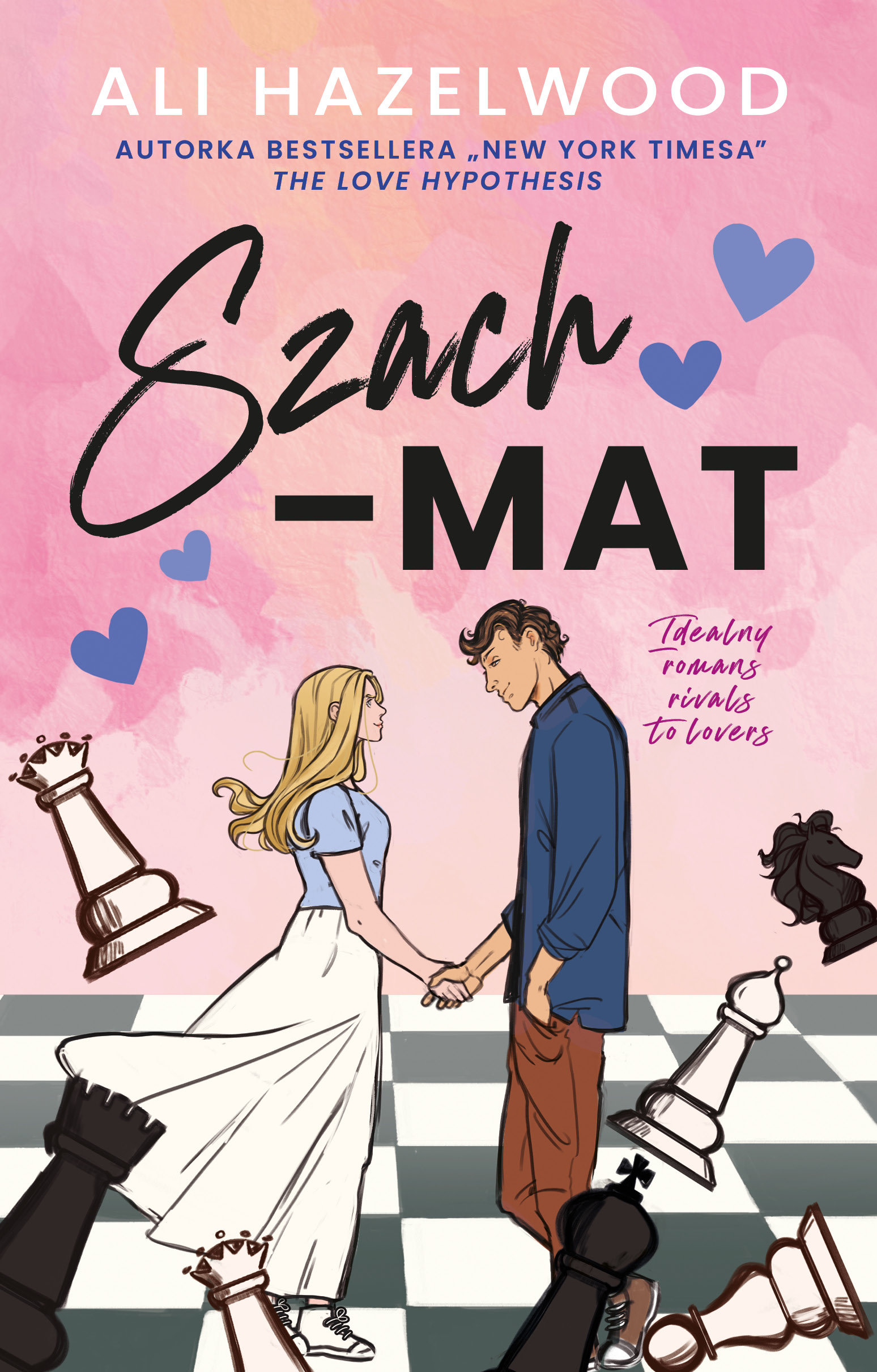 Tytuł: Szach-mat
Autor: Ali Hazelwood
Wydawnictwo: You&YA
Formaty: EPUB, MOBI