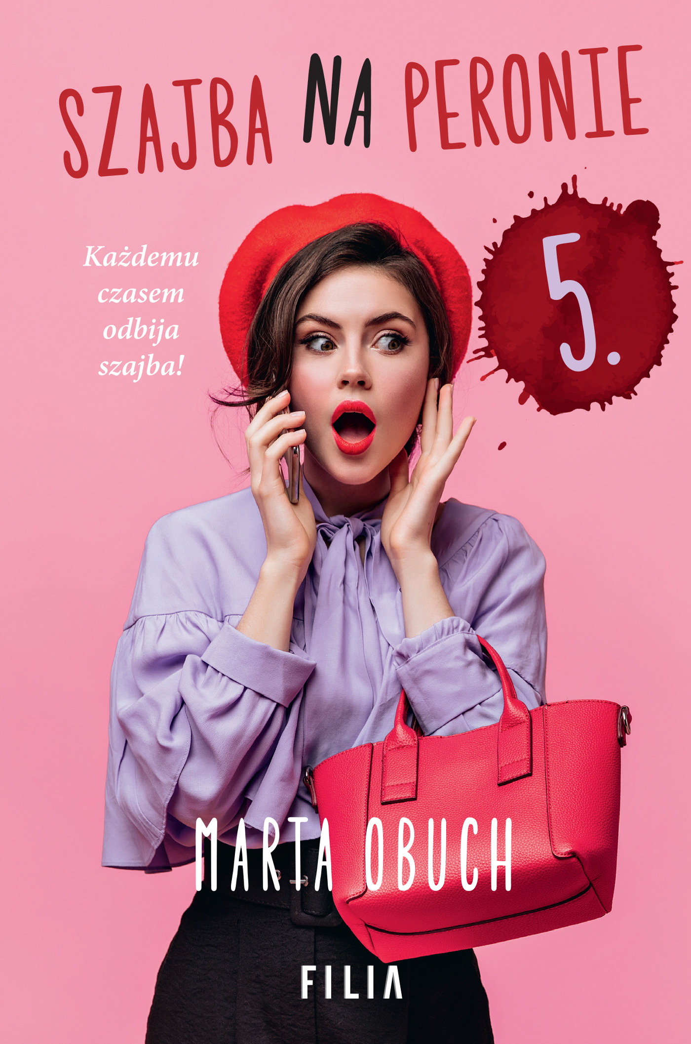 Szajba na peronie 5. — okładka e-booka